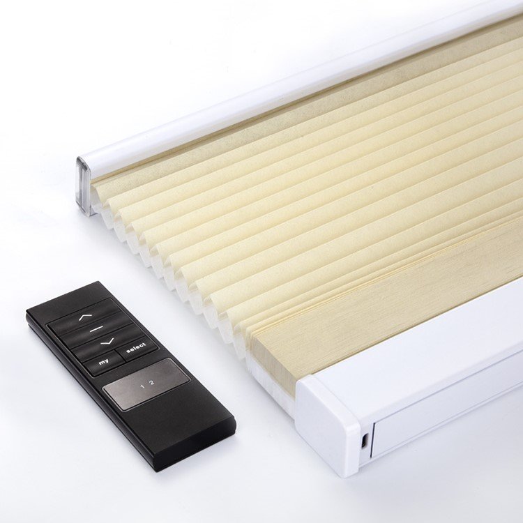 Smart motorized cellular shade controls