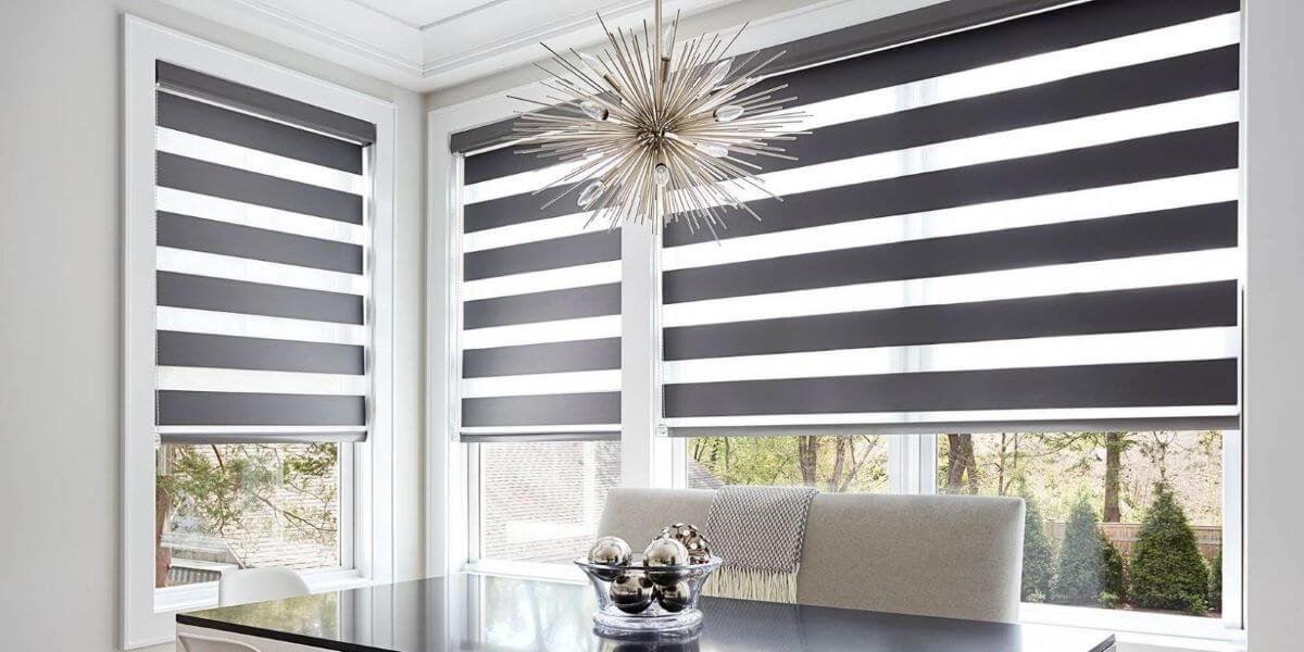 Smart Zebra Shades