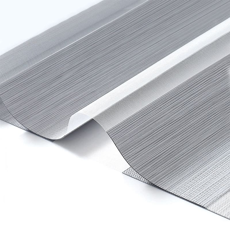 Dual-layer zebra shade fabric options