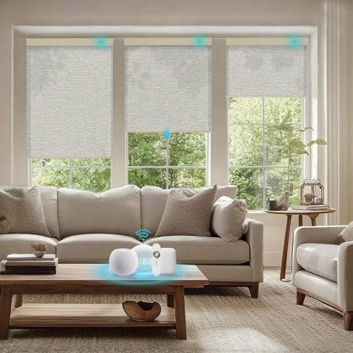 SmartLight™ Motorized Roller Shades