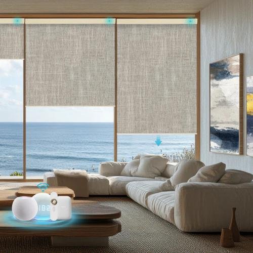 UltraBlackout Pro™ Motorized Roller Shades