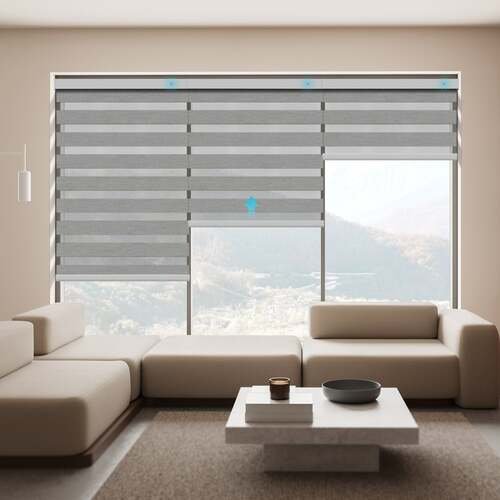 ArchitecturalWeave™ Motorized Zebra Shades